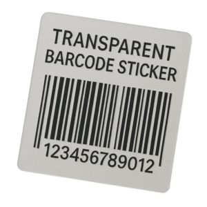 Transparent Barcode Stickers