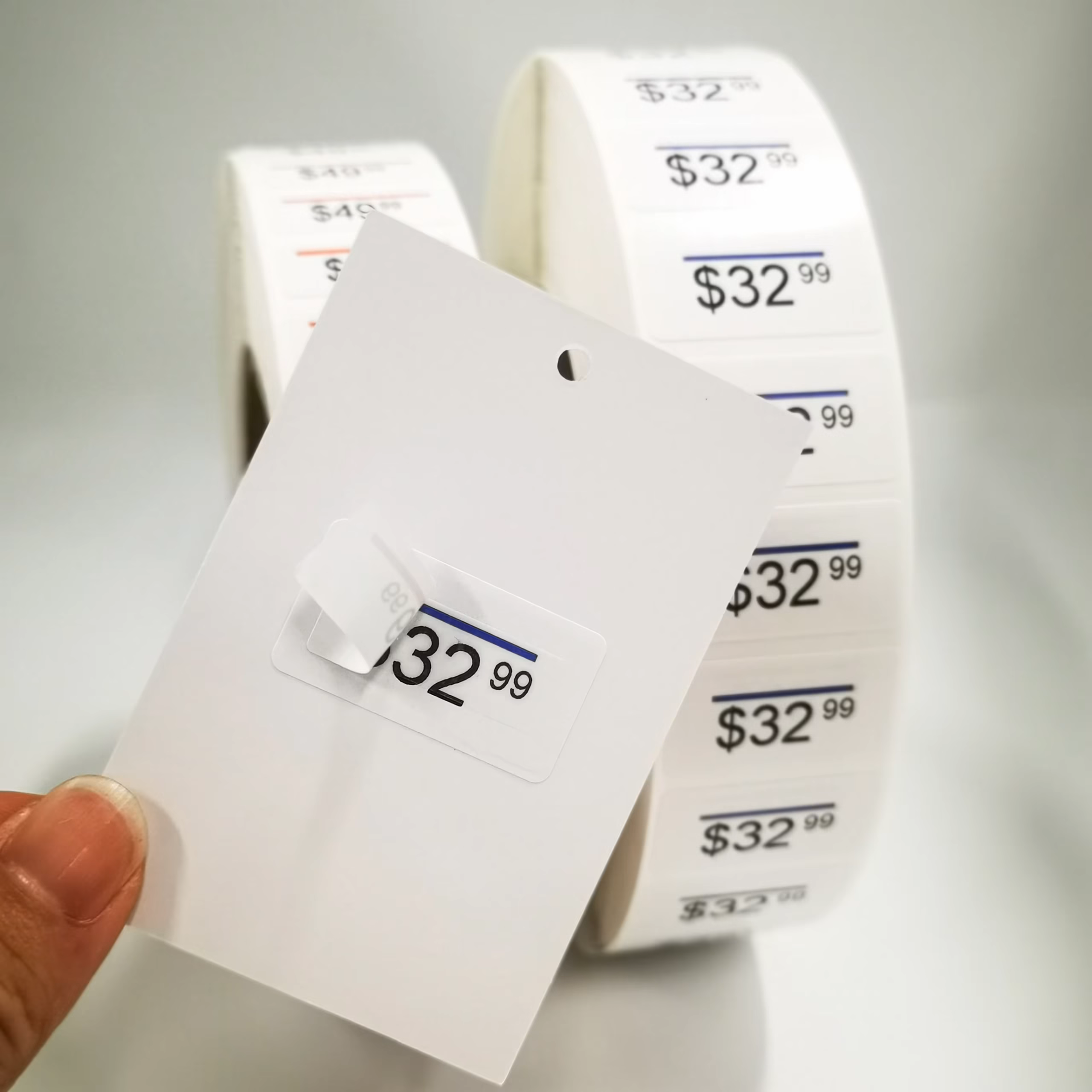 Piggyback Labels Stickers 31 x 12mm Black 2 Piggyback Labels Stickers 31 x 12mm Black